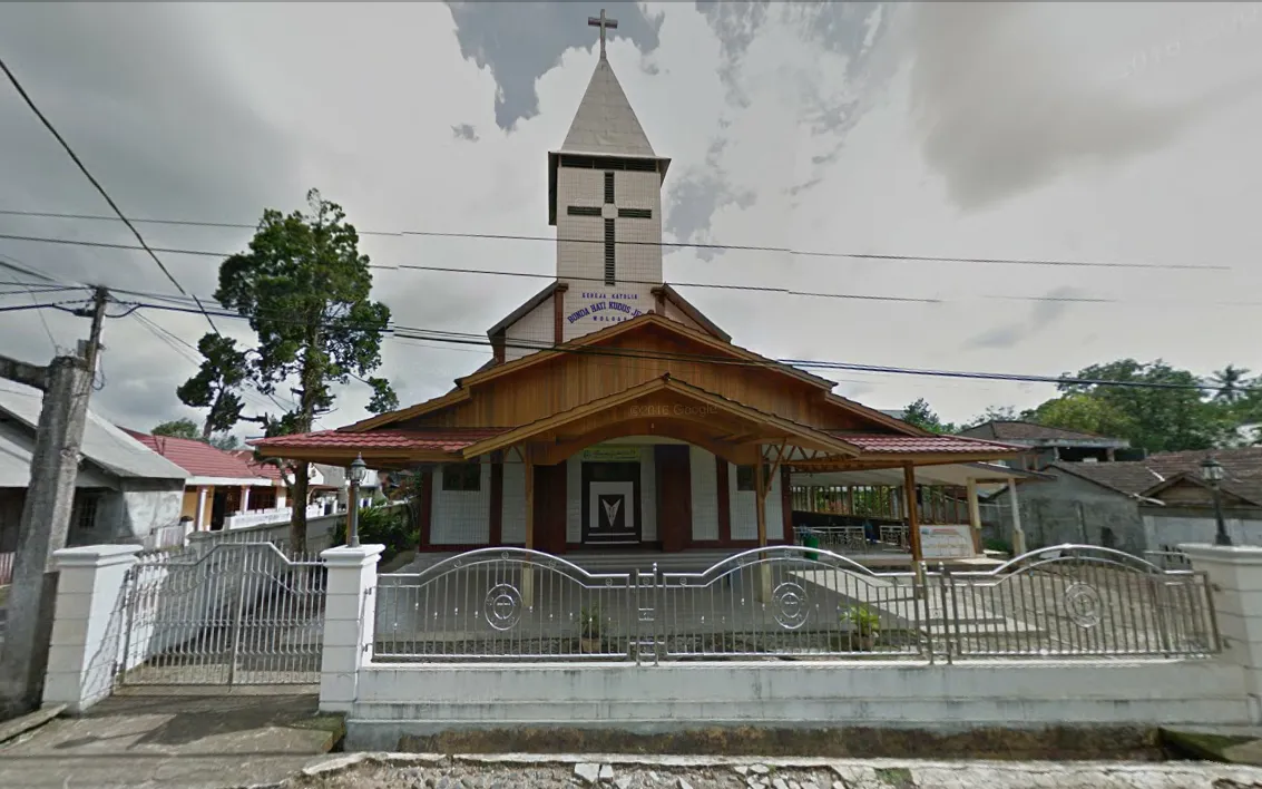 Bagunan Gereja Bunda Hati Kudus